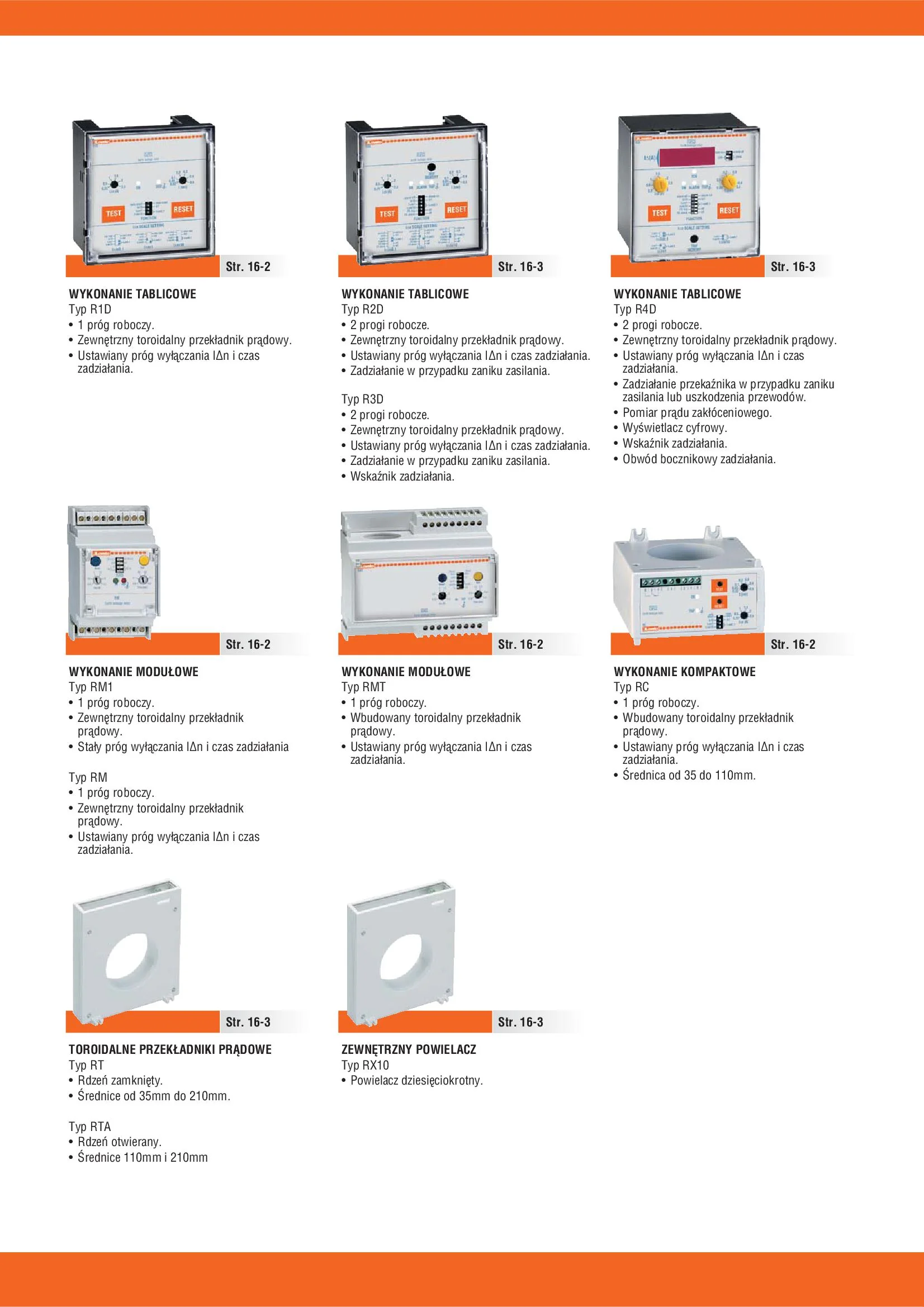 LOVA_Catalog_Przekazniki ziemnozwarciowe 2016